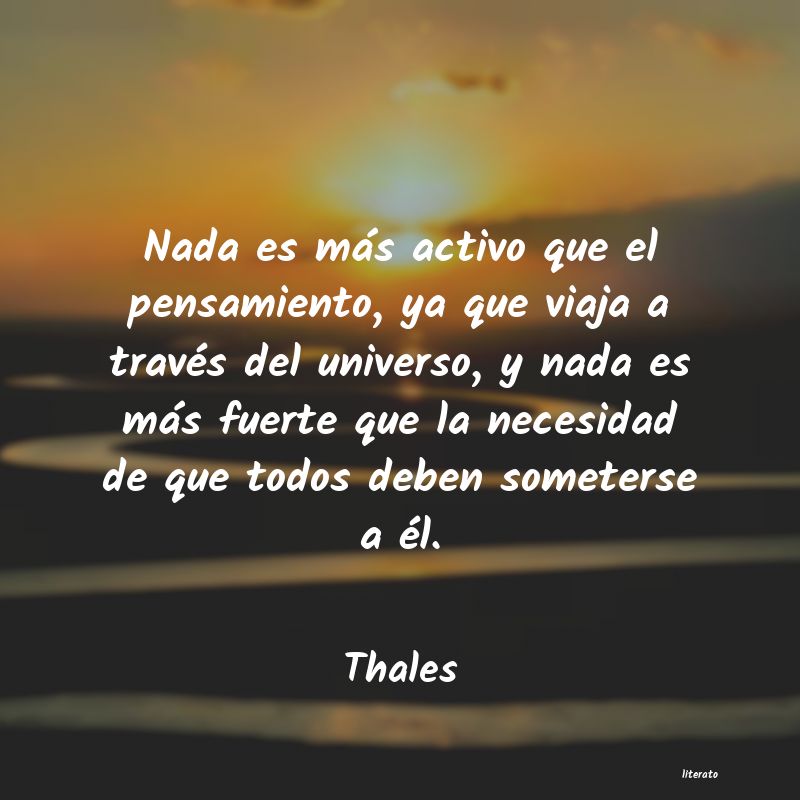 Frases de Thales