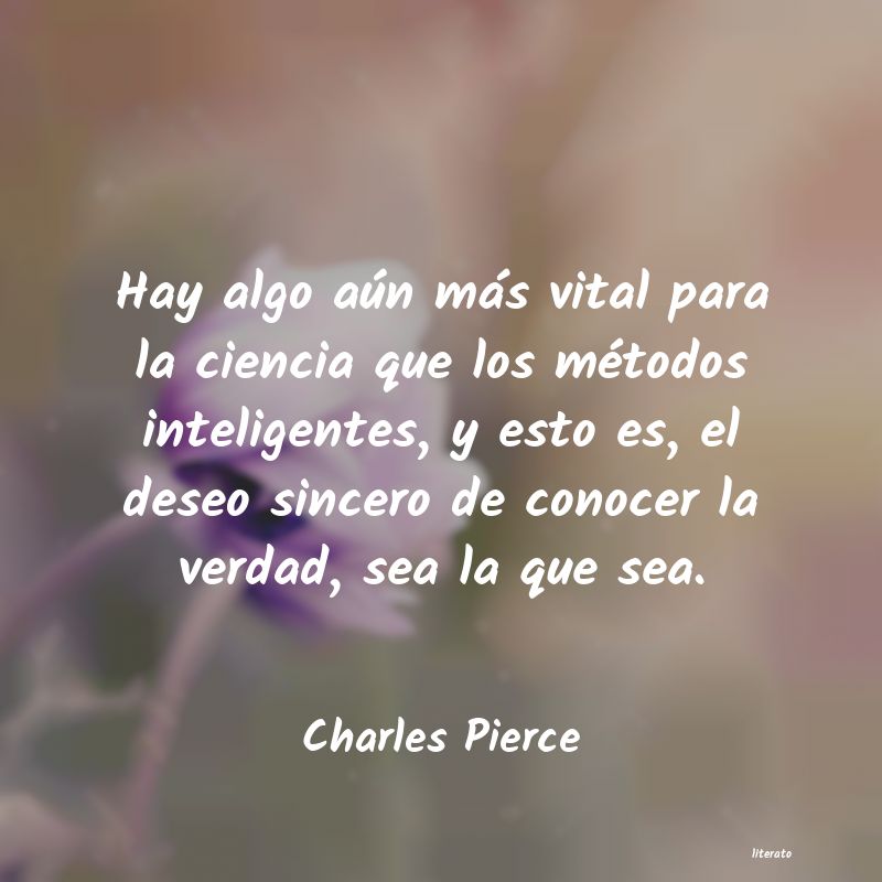 Frases de Charles Pierce