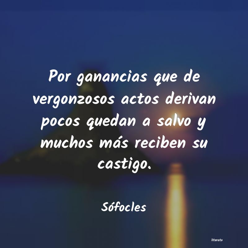 Frases de Sófocles