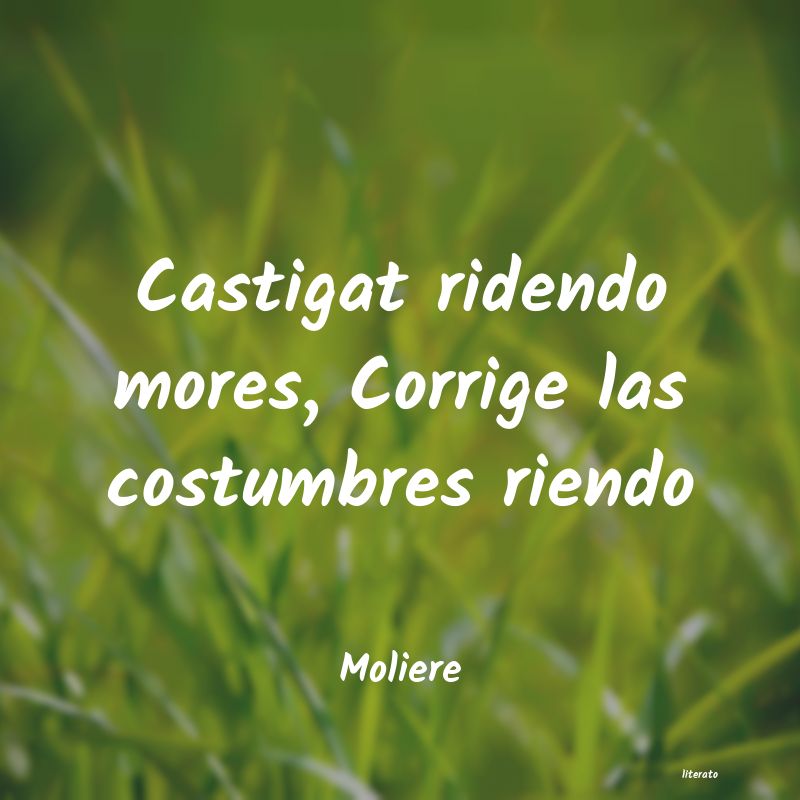 Frases de Moliere