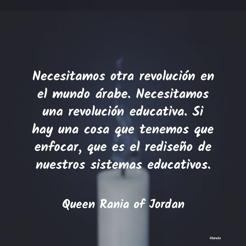 Frases de Queen Rania of Jordan