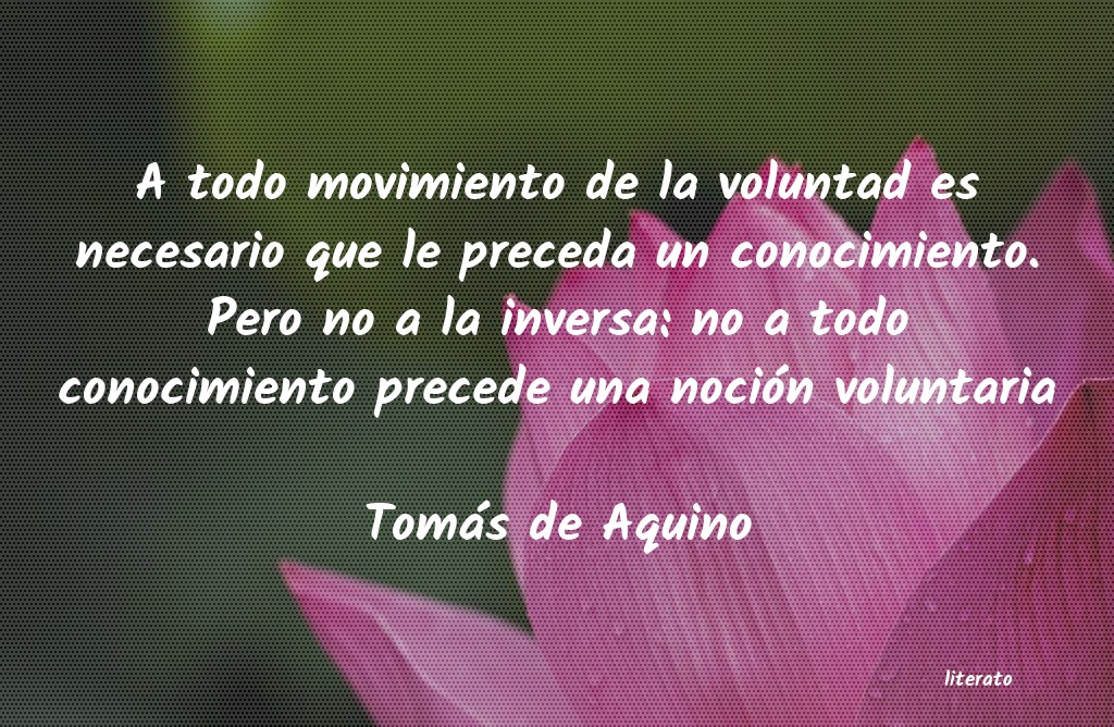 frases de Tomás de Aquino