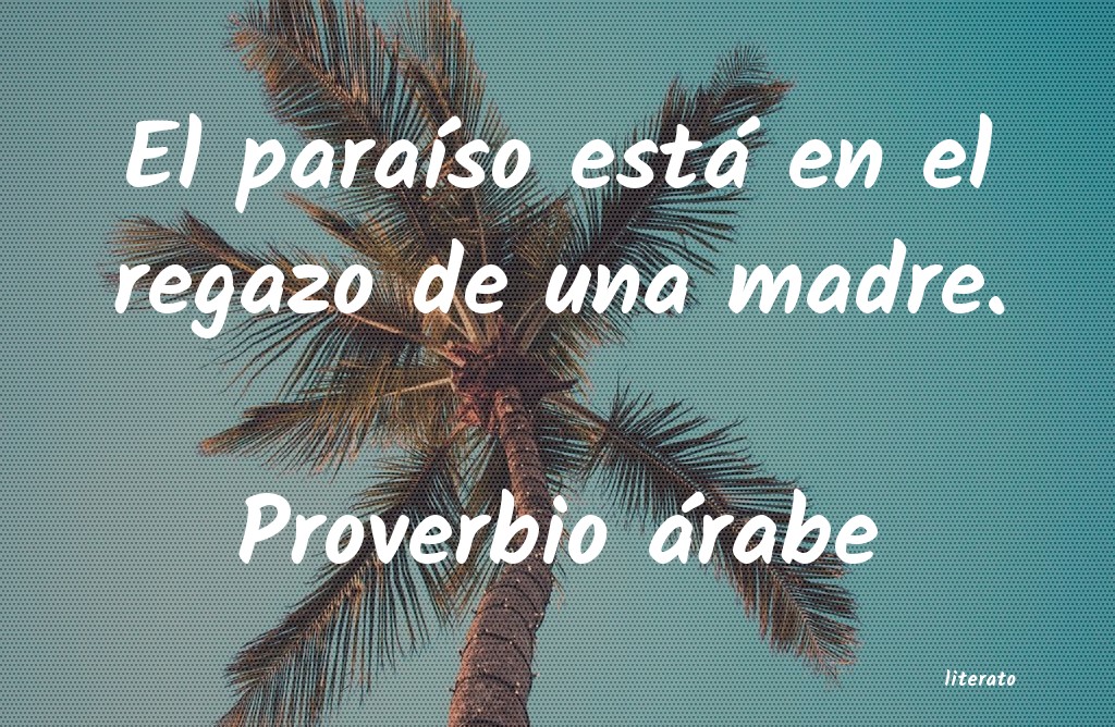 Frases de Proverbio árabe