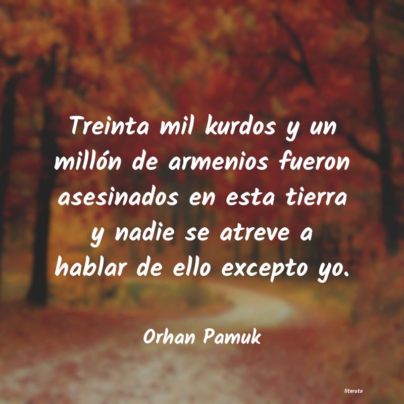 Frases de Orhan Pamuk