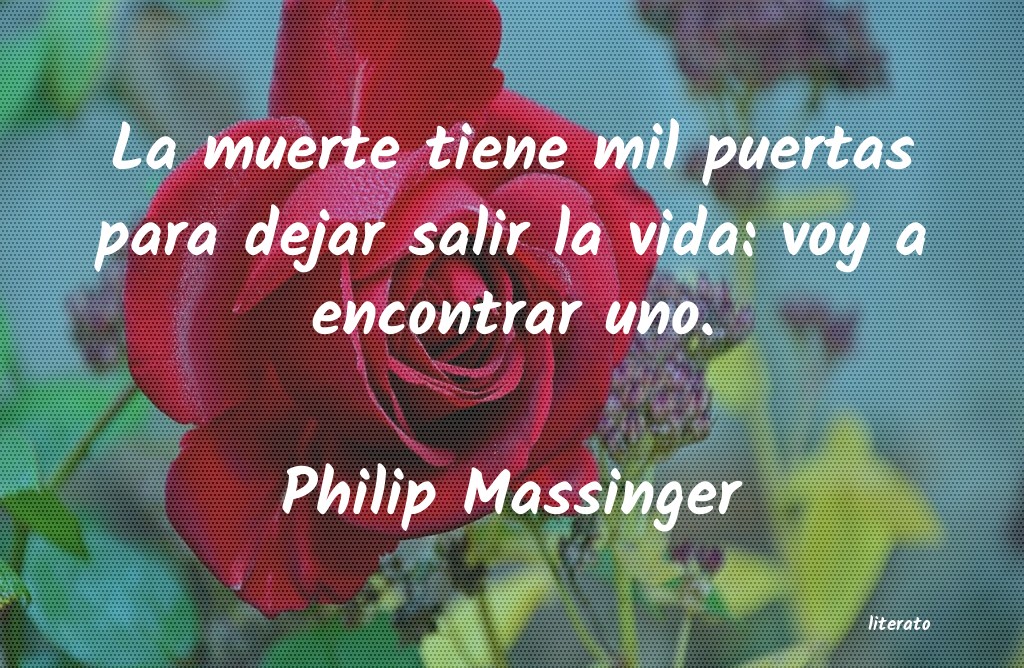 Frases de Philip Massinger