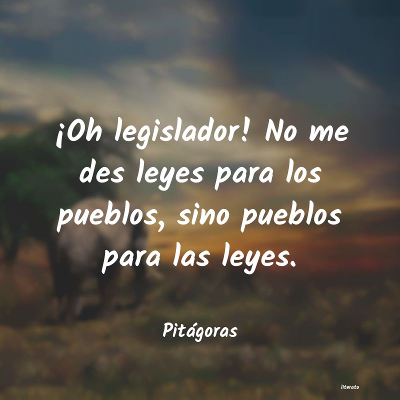 frases de Pitágoras