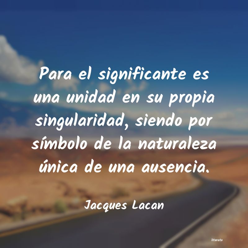 Frases de Jacques Lacan