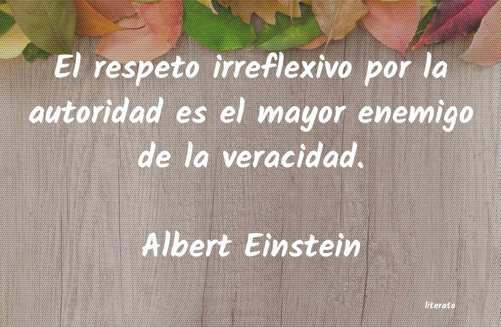 frases de Albert Einstein