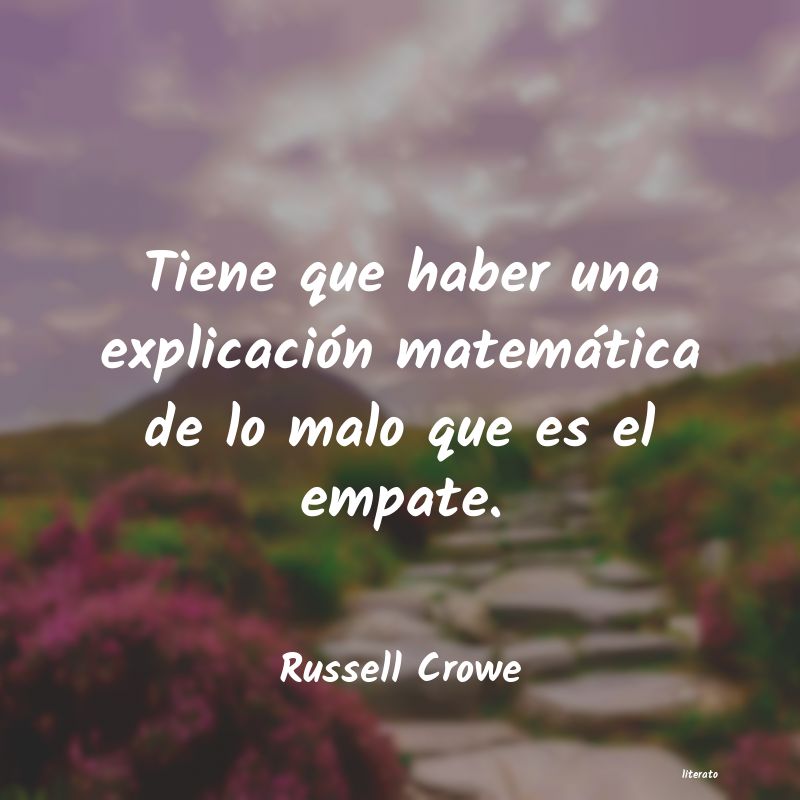 frases de Russell Crowe