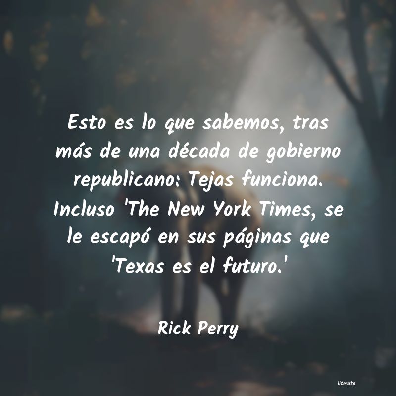 frases de Rick Perry