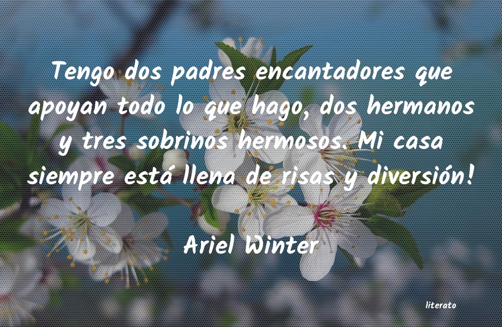 frases de Ariel Winter