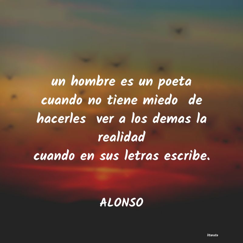 Frases de ALONSO