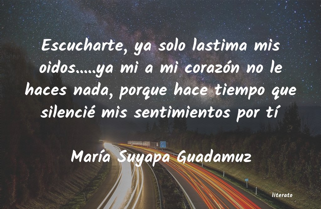 frases de MarÃa Suyapa Guadamuz