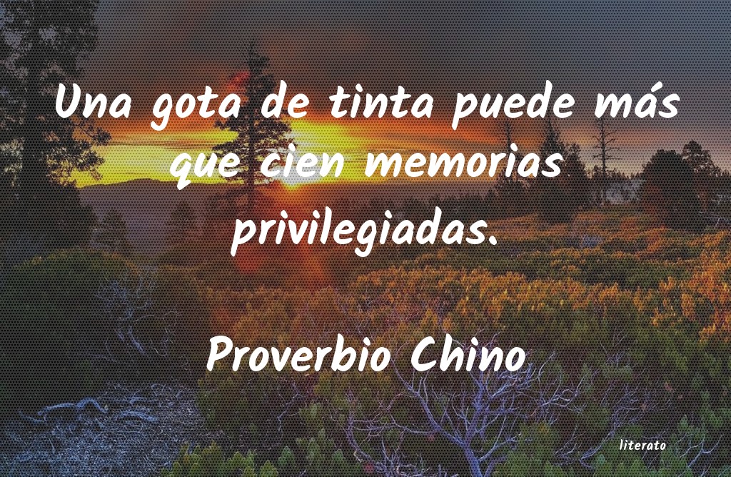 Frases de Proverbio Chino