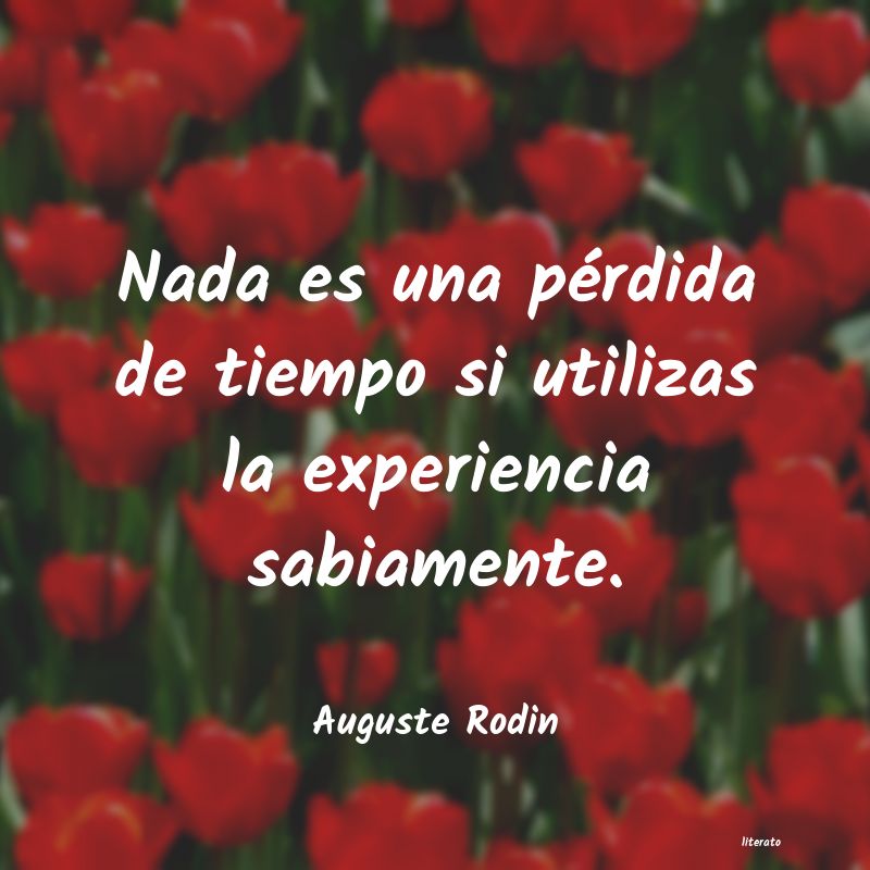 frases de Auguste Rodin
