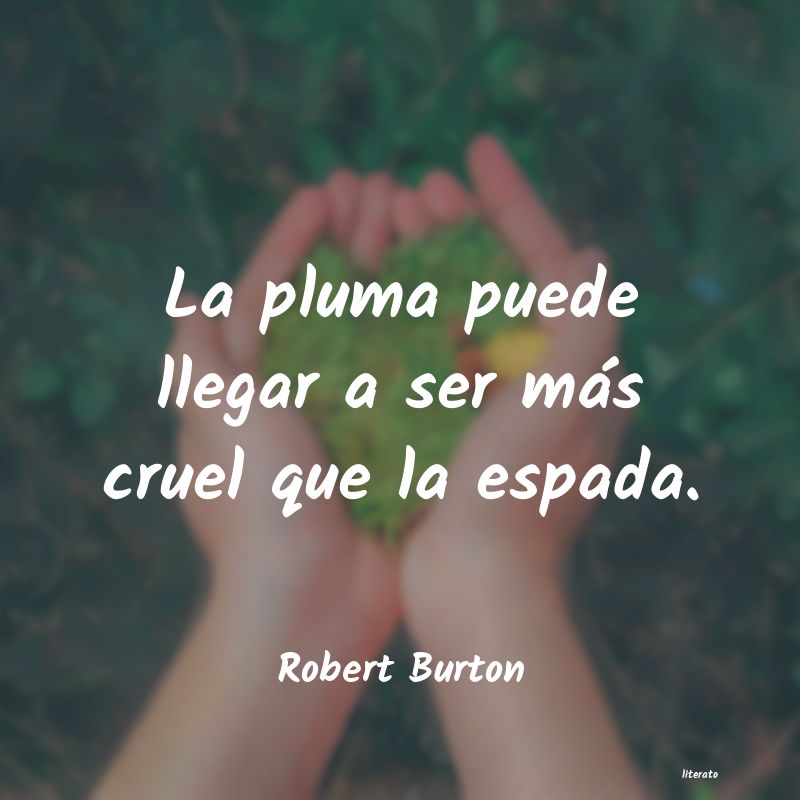 Frases de Robert Burton