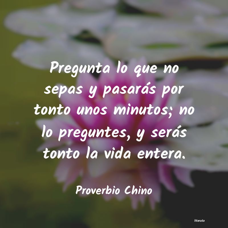 proverbios chinos