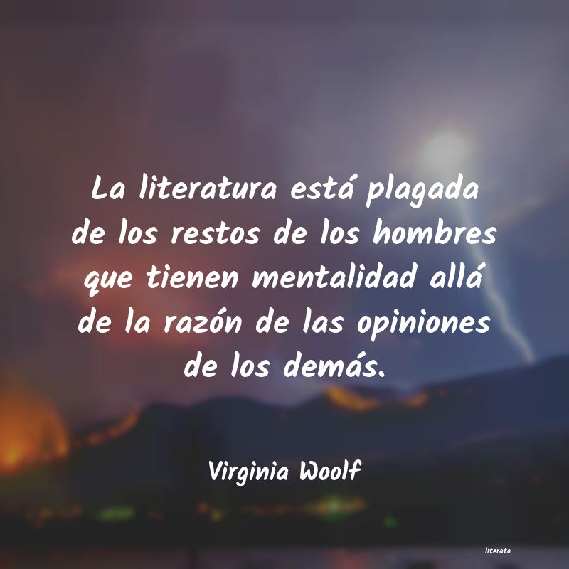 Frases de Virginia Woolf