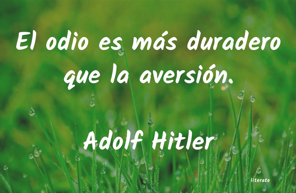 frases de Adolf Hitler