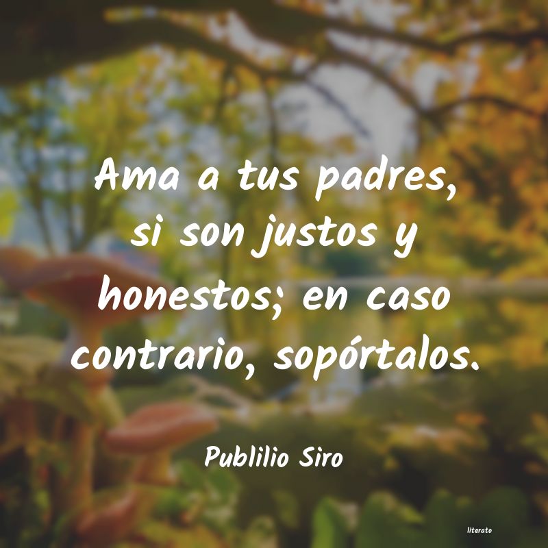 frases de Publilio Siro