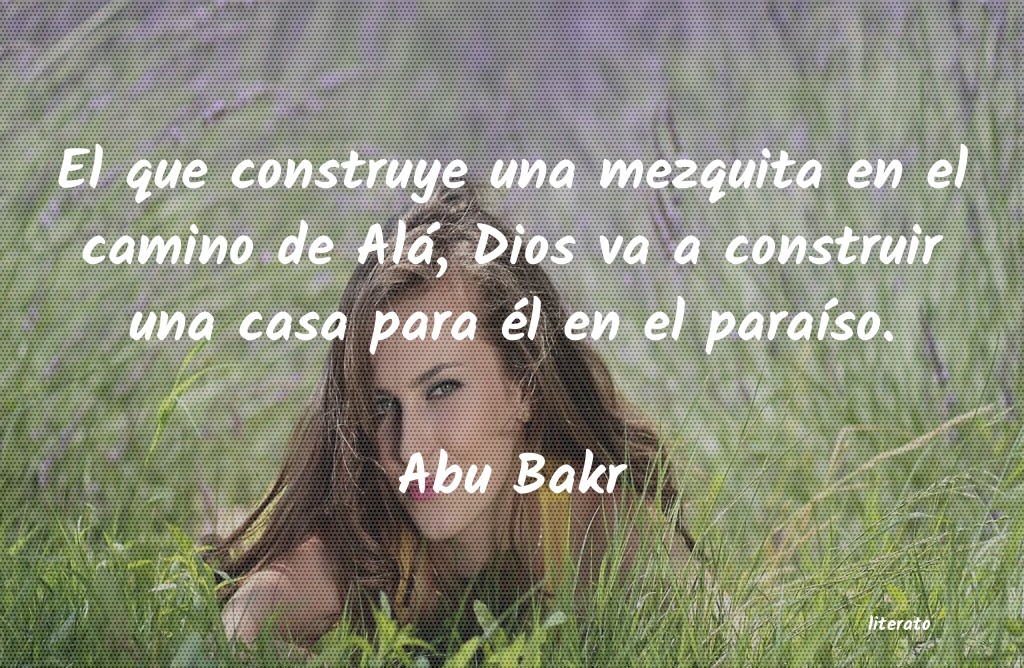 Frases de Abu Bakr