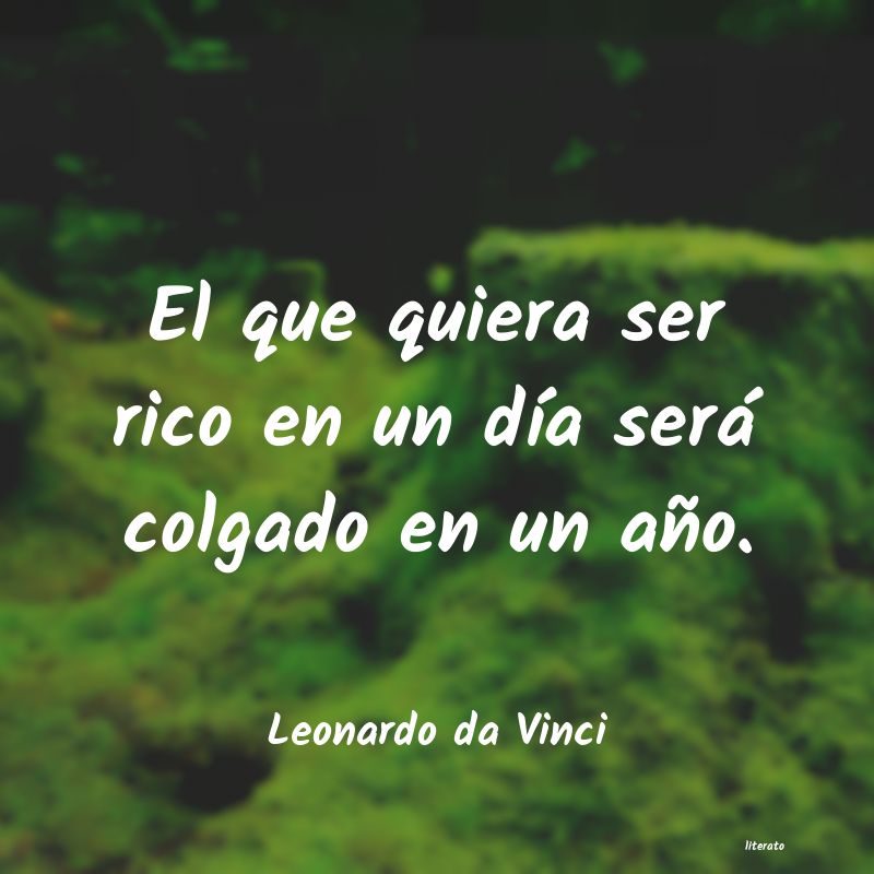 frases de Leonardo da Vinci