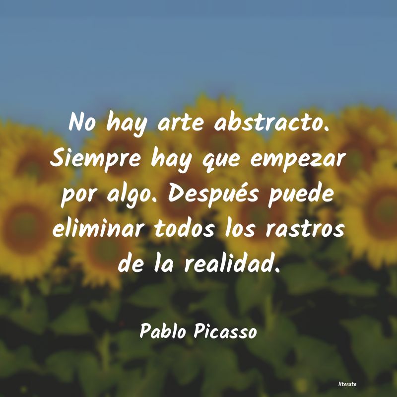 Frases de Pablo Picasso