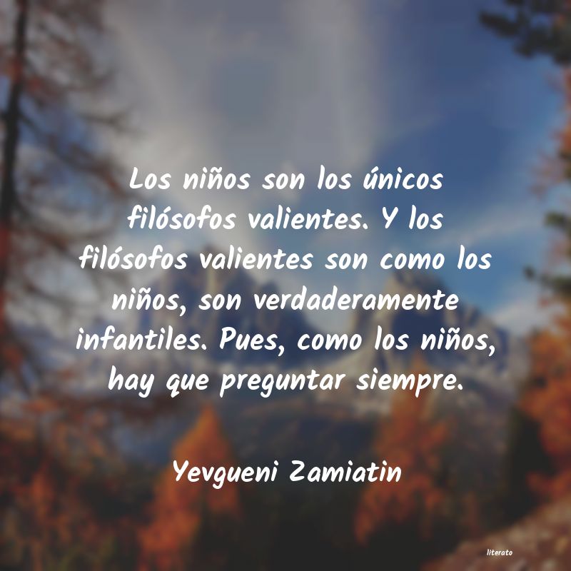 frases de Yevgueni Zamiatin