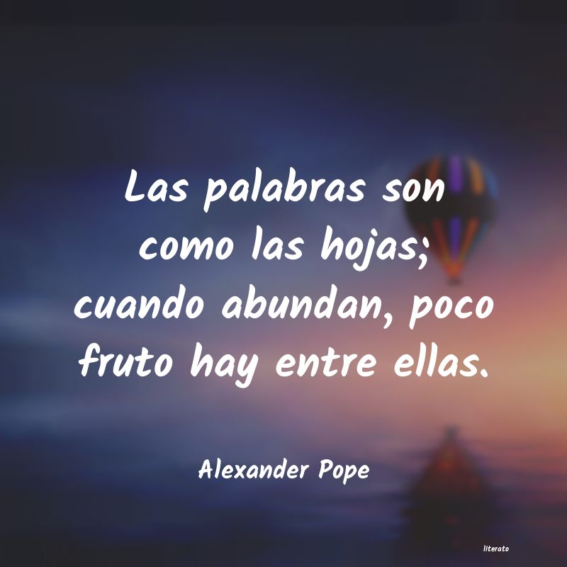 Frases de Alexander Pope