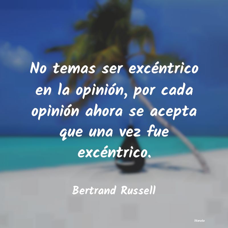 Frases de Bertrand Russell