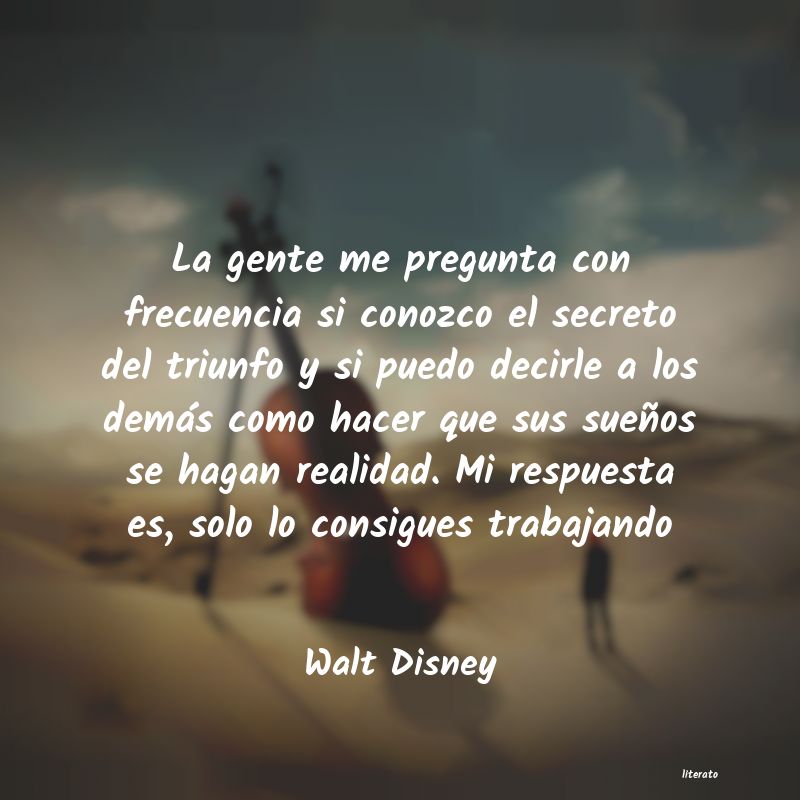 Frases de Walt Disney