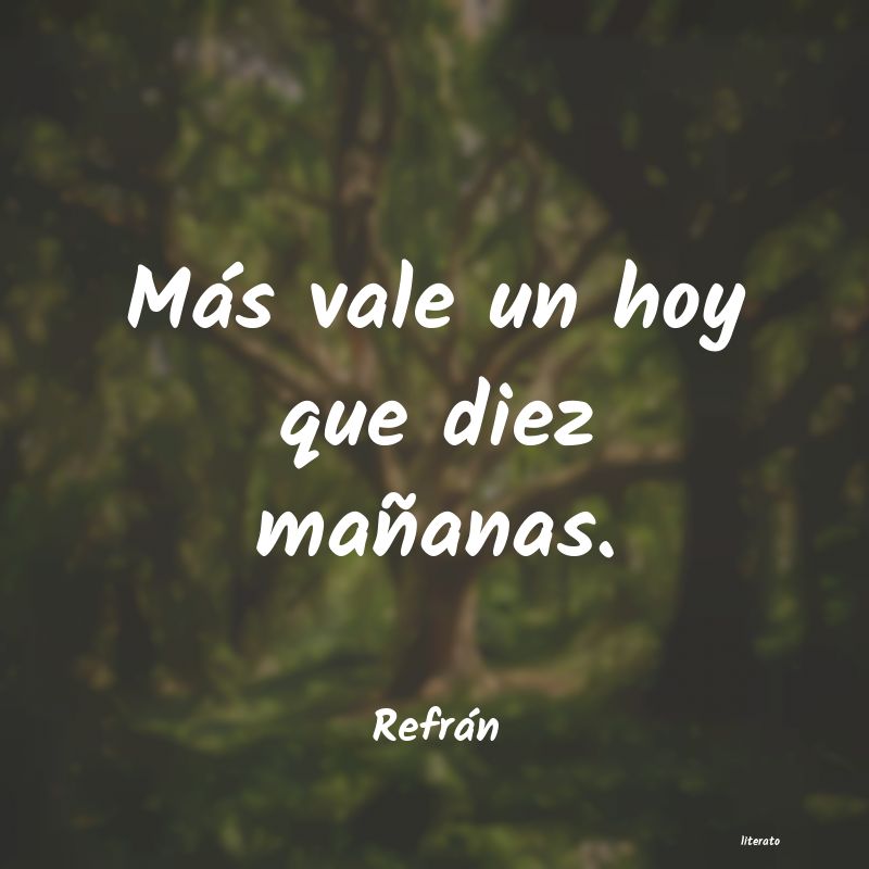frases de Refrán