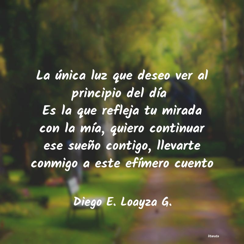 Frases de Diego E. Loayza G.