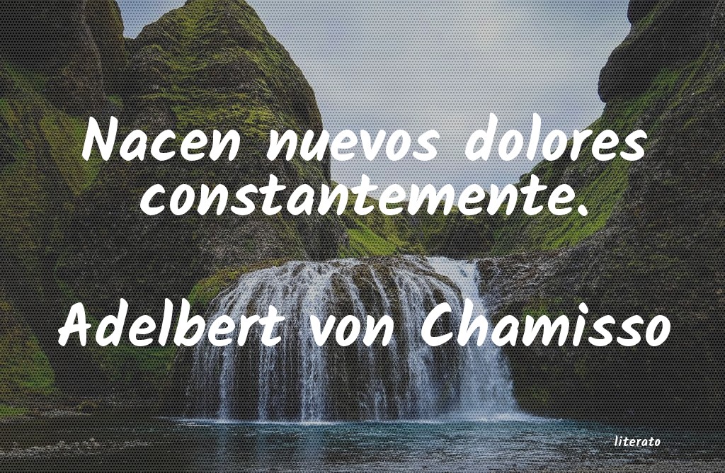 frases de Adelbert von Chamisso