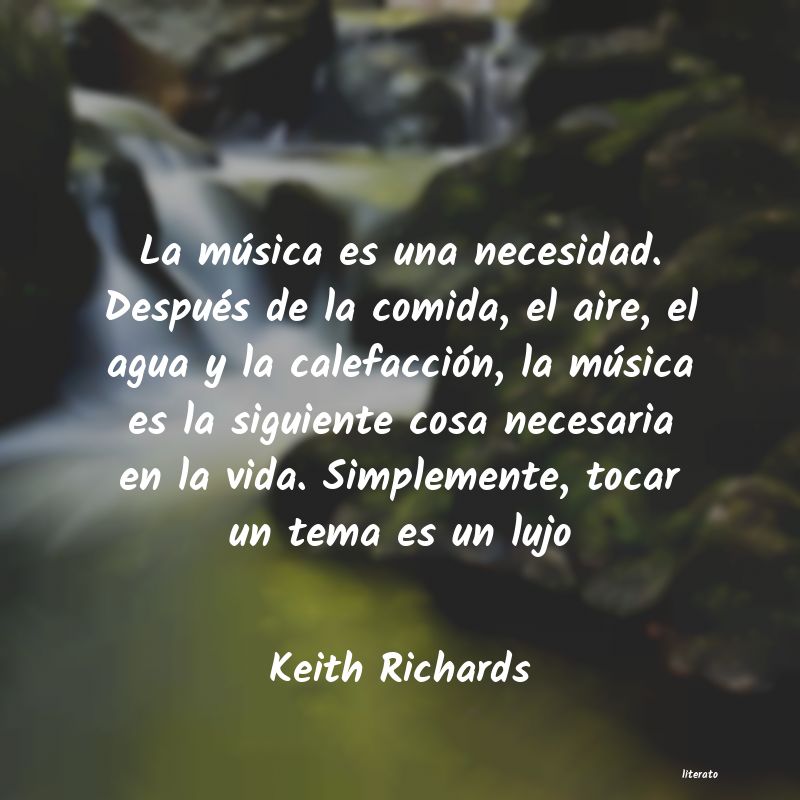 Frases de Keith Richards