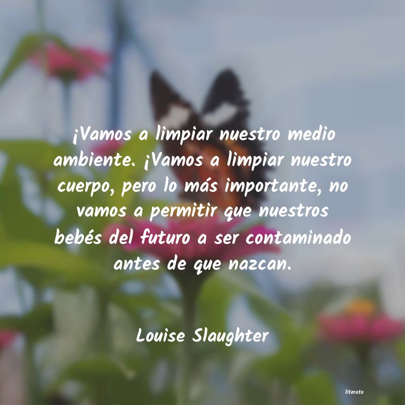 frases de Louise Slaughter