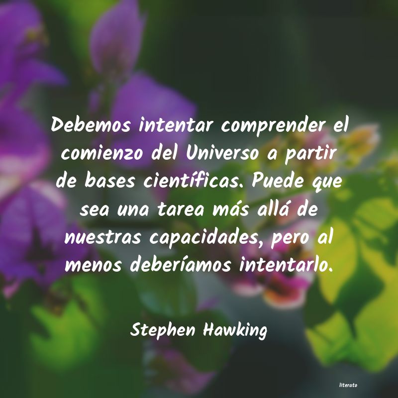 Frases de Stephen Hawking