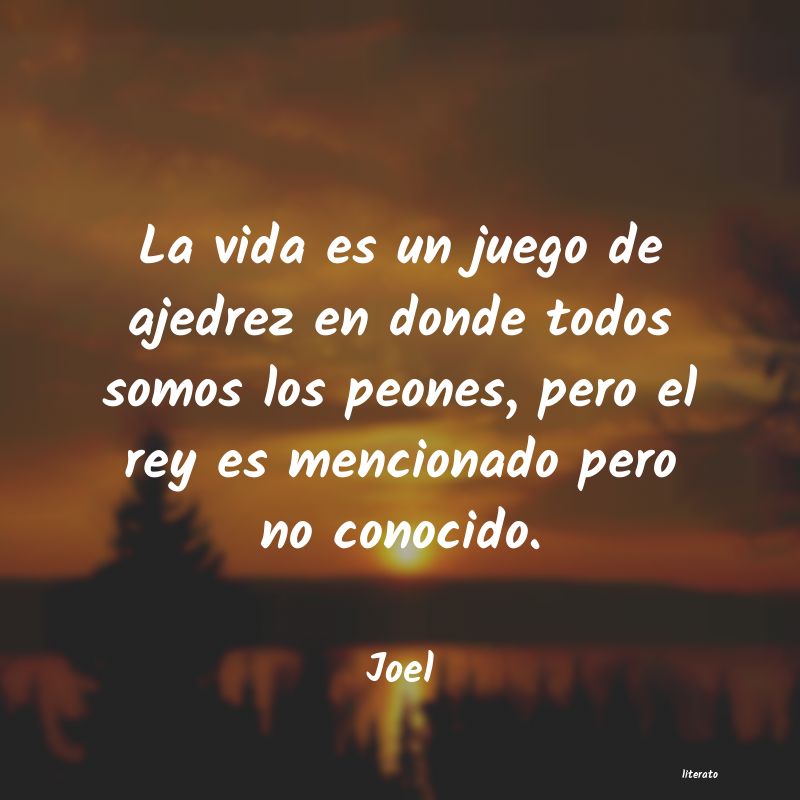 Frases de Joel