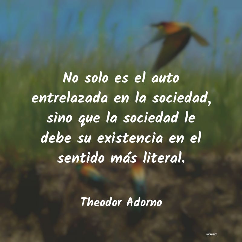 Frases de Theodor Adorno