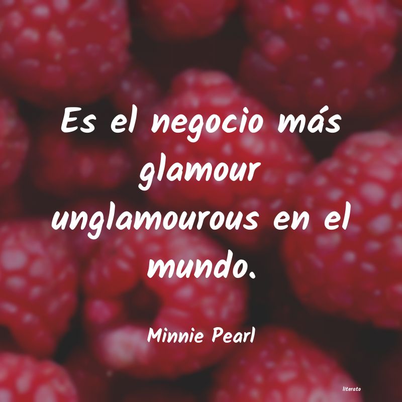 frases de Minnie Pearl