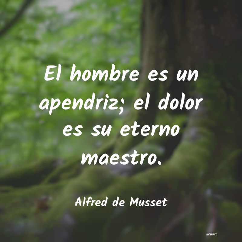 frases de Alfred de Musset