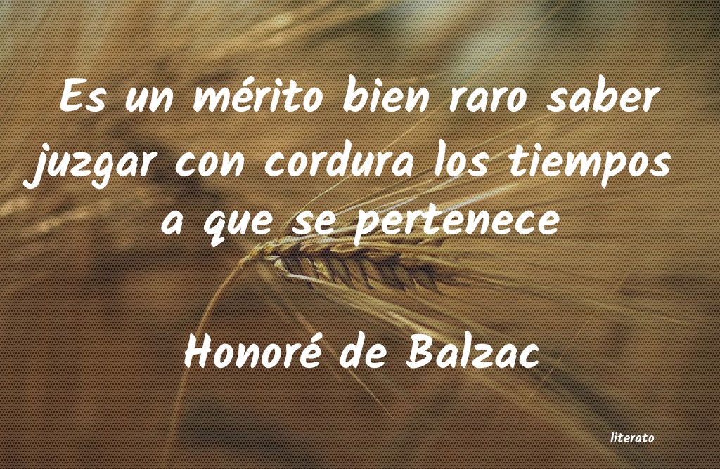 Frases de Honoré de Balzac