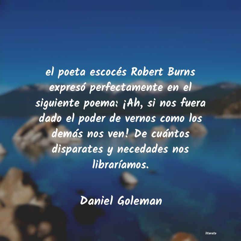 Frases de Daniel Goleman