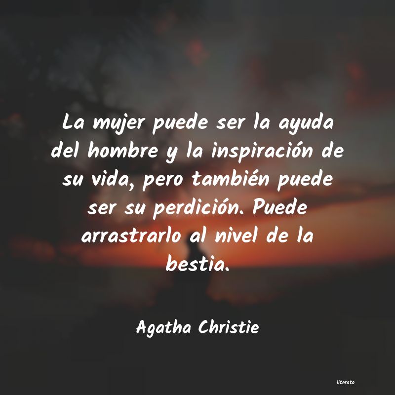frases de Agatha Christie