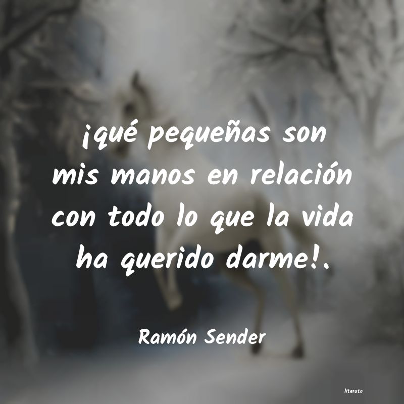 Frases de Ramón Sender