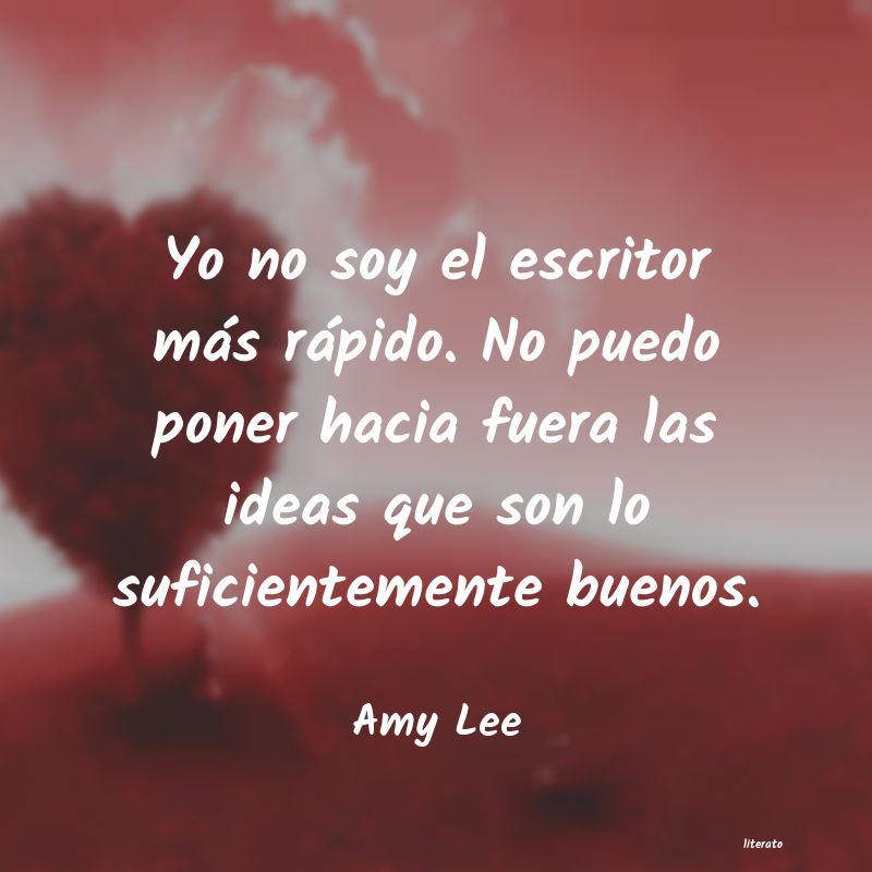 frases de Amy Lee