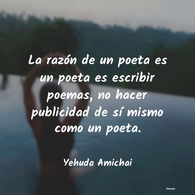 frases de Yehuda Amichai