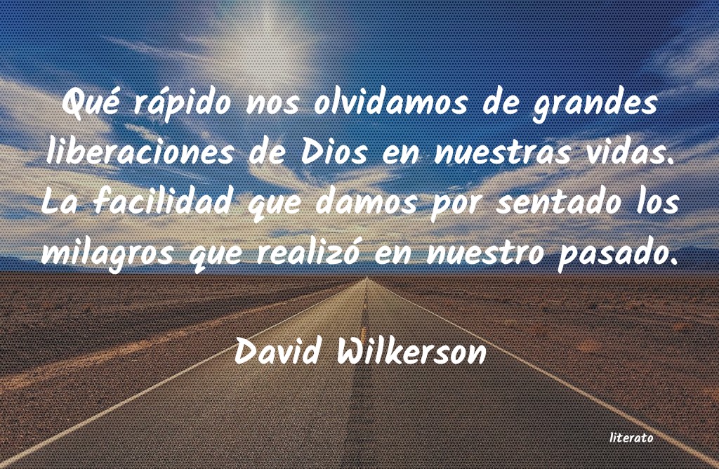 Frases de David Wilkerson