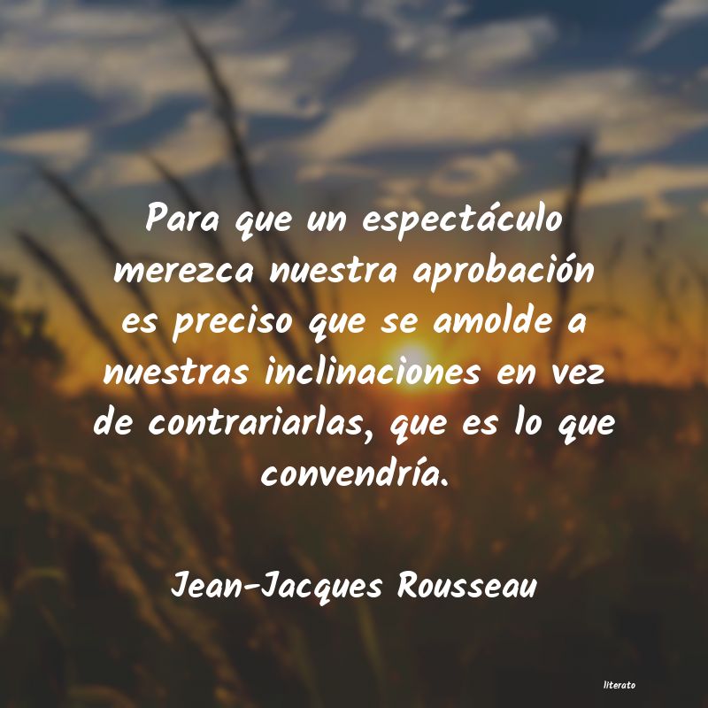 frases de Jean-Jacques Rousseau