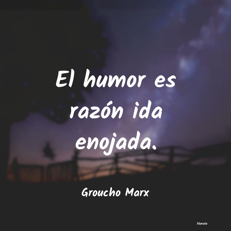 frases de Groucho Marx